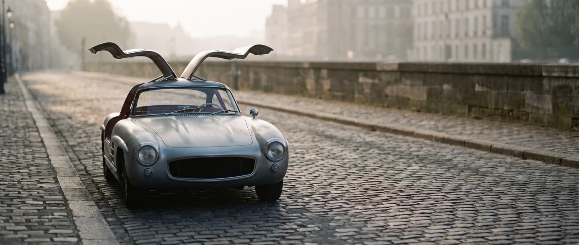 Gullwing 300 SL — the road in 1954